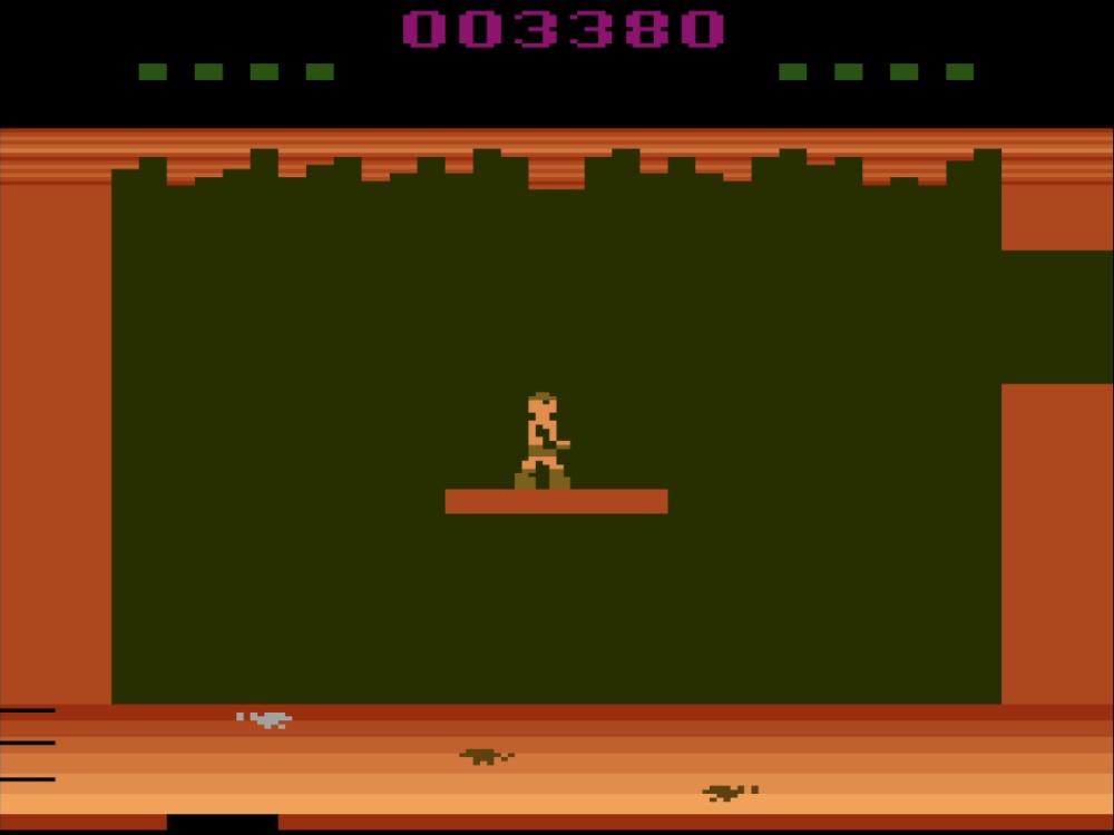 Gameplay of Tomarc the Barbarian for Atari 2600